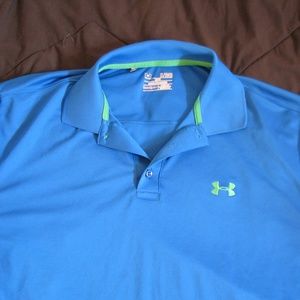 Under Armour Heat Gear Polo Shirt, XL